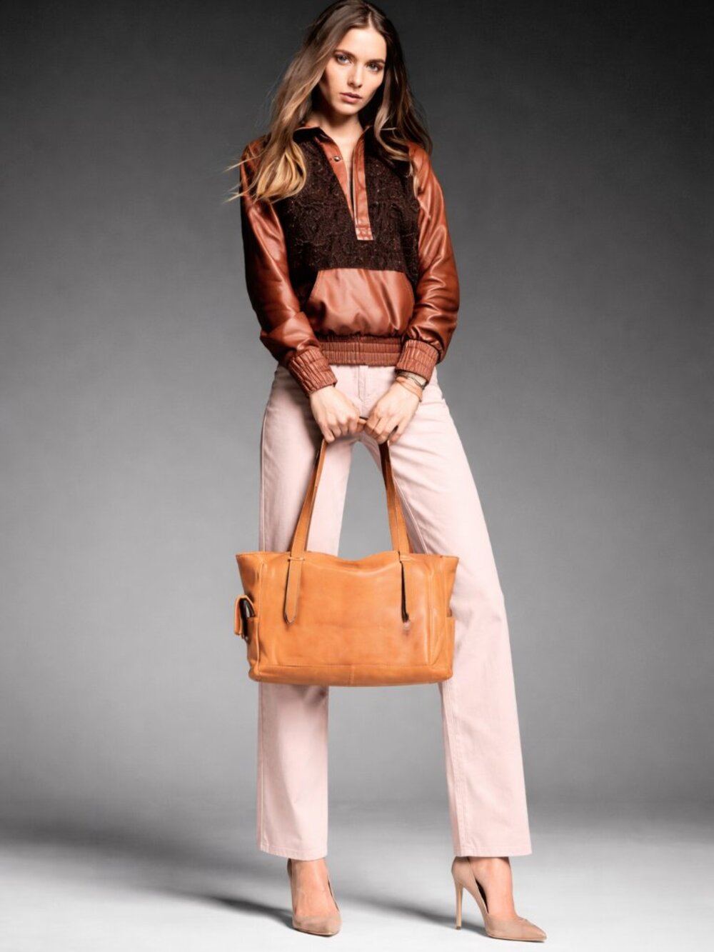 Uniqlo Light Pink Cotton Jean